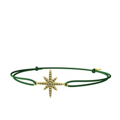 Peridot 8 ayar altın bileklik
