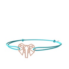 925 ayar rose altın kaplama gümüş bileklik