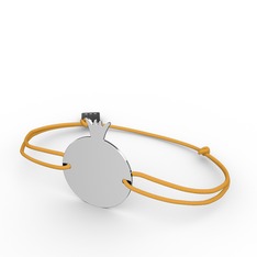 Nar Bileklik - 8 ayar beyaz altın bileklik #1bxtl64