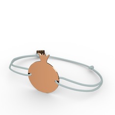 Nar Bileklik - 925 ayar rose altın kaplama gümüş bileklik #1ws22kd