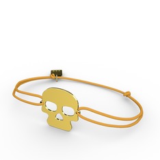 Kuru Kafa Bileklik - 925 ayar altın kaplama gümüş bileklik #1u5yxv4