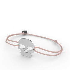 18 ayar beyaz altın bileklik