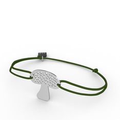 Mantar Bileklik - 925 ayar gümüş bileklik #1tgwhos