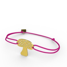 Mantar Bileklik - 14 ayar altın bileklik #4fsv4o