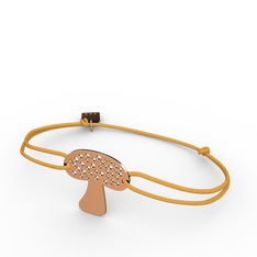 925 ayar rose altın kaplama gümüş bileklik