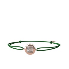 Swarovski 8 ayar rose altın bileklik