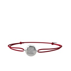 Lida Kare Bileklik - Swarovski 925 ayar gümüş bileklik #322c6a