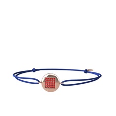 Garnet 18 ayar rose altın bileklik