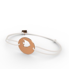 Balık Bileklik - 8 ayar rose altın bileklik #1nl2q9y