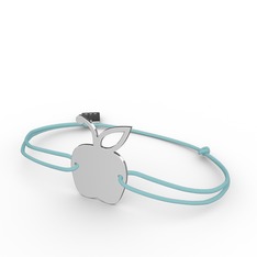 14 ayar beyaz altın bileklik