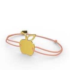Elma Bileklik - 925 ayar altın kaplama gümüş bileklik #vge8x7