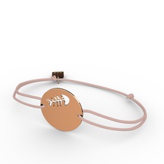 18 ayar rose altın bileklik