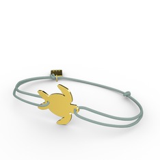 Kaplumbağa Bileklik - 925 ayar altın kaplama gümüş bileklik #1wq23pa