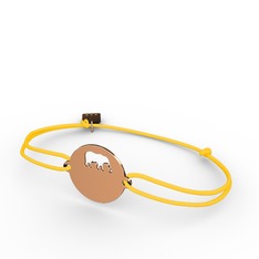 925 ayar rose altın kaplama gümüş bileklik