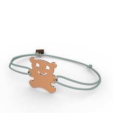 Teddy Bear Bilezik - 14 ayar rose altın bileklik #1vmqjfq