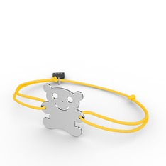 Teddy Bear Bilezik - 925 ayar gümüş bileklik #1wzg7sx