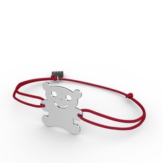 Teddy Bear Bilezik - 925 ayar gümüş bileklik #i4uijt