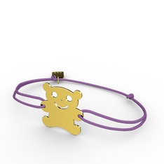 Teddy Bear Bilezik - 8 ayar altın bileklik #k1cyir