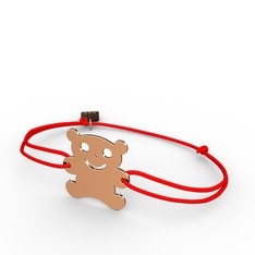 Teddy Bear Bilezik - 14 ayar rose altın bileklik #upmy6o