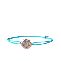 Lida Yonca Bileklik - Swarovski 18 ayar rose altın bileklik #12wsx2f