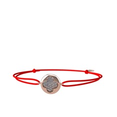 Lida Yonca Bileklik - Pırlanta 18 ayar rose altın bileklik (0.2552 karat) #idf2k6