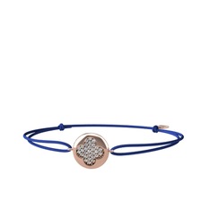 Lida Yonca Bileklik - Swarovski 8 ayar rose altın bileklik #mzmjah