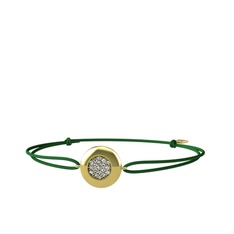 Lida Altıgen Bileklik - Swarovski 925 ayar altın kaplama gümüş bileklik #1bt2p9j
