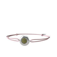 Peridot 925 ayar gümüş bileklik