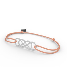 Eternity Bileklik - 8 ayar beyaz altın bileklik #1kfm8qz