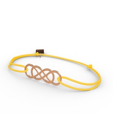 Eternity Bileklik - 8 ayar rose altın bileklik #xacee5