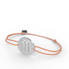 Akrep Burç Bileklik - 18 ayar beyaz altın bileklik #9fb3r6