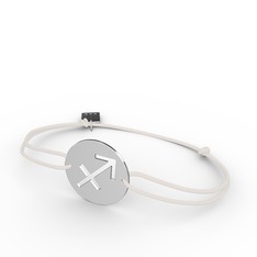 18 ayar beyaz altın bileklik