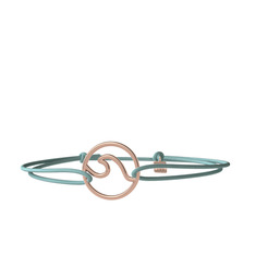 14 ayar rose altın bileklik