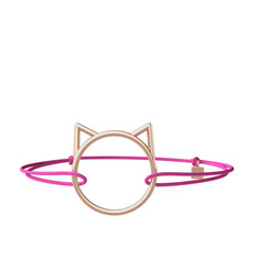 Pisica Kedi Bileklik - 14 ayar rose altın bileklik #1d61uij