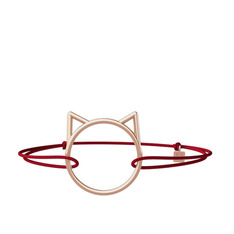 Pisica Kedi Bileklik - 18 ayar rose altın bileklik #1nafzox