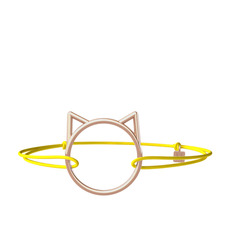 Pisica Kedi Bileklik - 14 ayar rose altın bileklik #mpvyxx