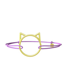 Pisica Kedi Bileklik - 18 ayar altın bileklik #xsaory