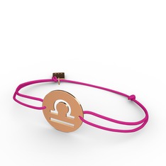 Terazi Burç Bileklik - 14 ayar rose altın bileklik #1vddxjd