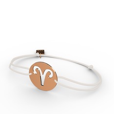 925 ayar rose altın kaplama gümüş bileklik