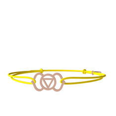 Anja Çakra Bileklik - 18 ayar rose altın bileklik #fmnay1