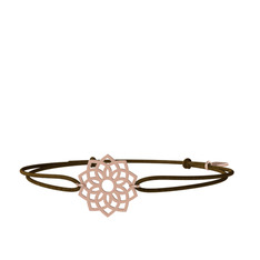 Sahasrara Çakra Bileklik - 925 ayar rose altın kaplama gümüş bileklik #16dvva3