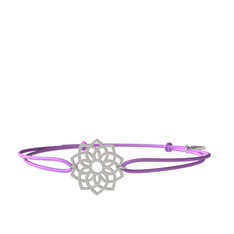 Sahasrara Çakra Bileklik - 8 ayar beyaz altın bileklik #rxsq4b