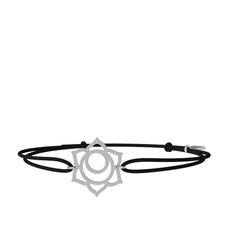 Svadhishthana Çakra Bileklik - 18 ayar beyaz altın bileklik #1e888l4