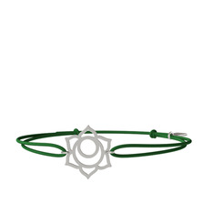 14 ayar beyaz altın bileklik