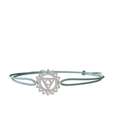 Visuddha Çakra Bileklik - 925 ayar gümüş bileklik #1nldug2