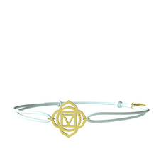 925 ayar altın kaplama gümüş bileklik