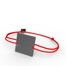 925 ayar siyah rodyum kaplama gümüş bileklik