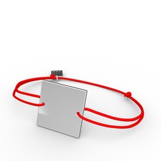 Mita Kare İp Bileklik - 925 ayar gümüş bileklik #4vz0ga