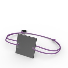 925 ayar siyah rodyum kaplama gümüş bileklik