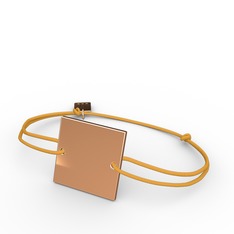 Mita Kare İp Bileklik - 8 ayar rose altın bileklik #vvvzy3